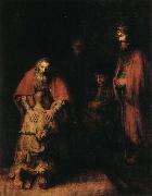 Rembrandt, Return of the Prodigal Son